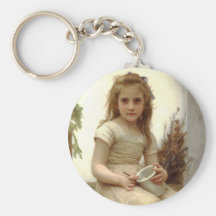 Le Goûter (apenas un gusto) Guillermo Bouguereau Llaveros Personalizados