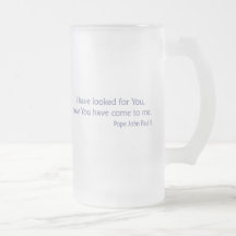 Le he buscado - el papa JP 2 Tazas De Café