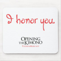 Le honro Mousepad Alfombrillas De Ratones
