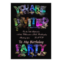 Le invitan a un fiesta invitacion personalizada
