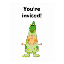 ¡Le invitan! (traje del dragón) Postales