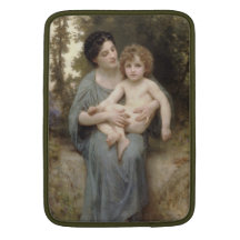 Le Jeune Frère (pequeño hermano) Bouguereau Fundas Para Macbook Air