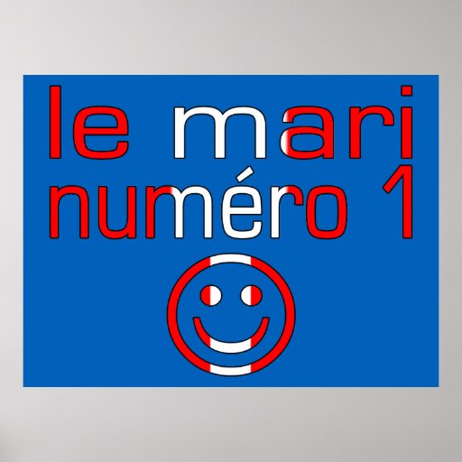 Le Mari Numéro 1 - marido del número 1 en canadien Posters