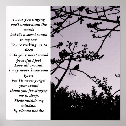 Le oigo Singing_Poster_by Elenne