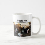 Le perdono perritos del boxeador taza