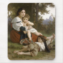 Le Repos (el resto) William-Adolphe Bouguereau Tapetes De Ratón