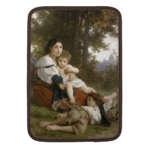 Le Repos (el resto) William-Adolphe Bouguereau Fundas Macbook Air