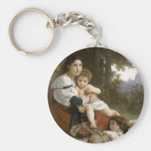 Le Repos (el resto) William-Adolphe Bouguereau Llaveros Personalizados