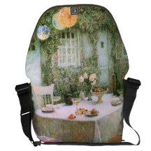 Le Sidaner: Tabla con las linternas Bolsas Messenger