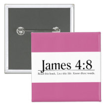 Lea el 4:8 de James de la biblia Pins