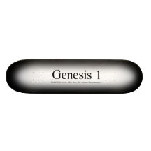 Lea la génesis 1 de la biblia patin personalizado