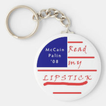 Lea mi llavero 2008 de McCain Palin del lápiz labi