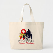 Lea viernes - apoye a nuestras tropas bolsa