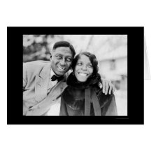 Leadbelly y Martha Ledbetter 1935 Felicitación