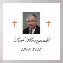 Lech Kaczynski 1949-2010 Poster