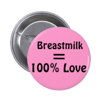 Leche materna del = amor 100% botones