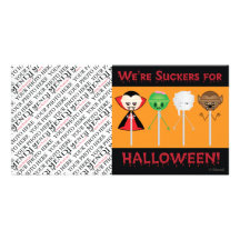 Lechones v2 de Halloween Plantilla Para Tarjeta De Foto