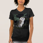 Lechuza común común, Tyto alba, California, los E. Camisetas