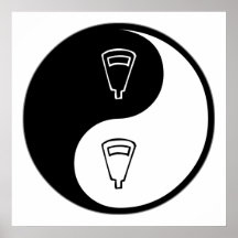 Lectura de contador de Yin Yang Impresiones