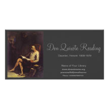 Lectura del Don Quijote Tarjetas Fotograficas