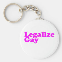 Legalice el rosa del gay llavero