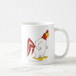 Leghorn de la sirena de niebla taza de café