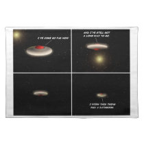 Lejos de Placemats casero manteles individuales