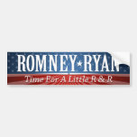Lema de Mitt Romney Paul Ryan Pegatina De Parachoque