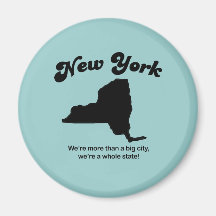 Lema de Nueva York - un estado entero Imán Para Frigorífico