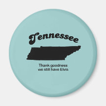 Lema de Tennessee - agradezca la calidad Imán De Frigorífico