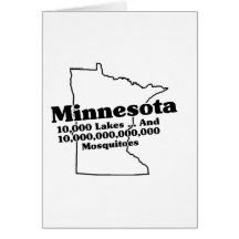 Lema del estado de Minnesota Felicitacion