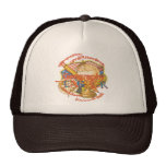 Lema del profesor de la geografía gorro de camionero