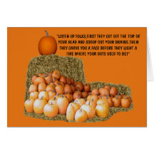 Lema divertido Halloween Felicitacion