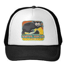 Lemur animal del rescate gorros  
