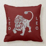 Leo la almohada de Mojo del americano del león