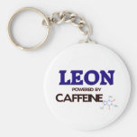 León accionó por el cafeína llavero personalizado