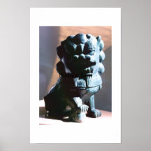León budista poster
