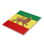 León del reggae de Rasta de la teja de Judah Trive