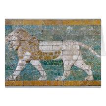 León que representa Ishtar Felicitaciones