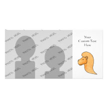 León Tarjeta Fotográfica Personalizada