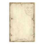 Leonardo da Vinci - efectos de escritorio clásicos Papeleria De Diseño