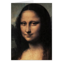 Leonardo da Vinci - Mona Lisa Felicitacion
