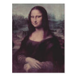 Leonardo da Vinci Mona Lisa (La Giaconda) Mona Lis Tarjetas Postales