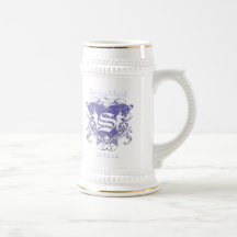 Leones del vintage del boda de Stein de la dama de Taza