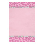 Leopardo pequeñito de moda del rosa del Bopper Papeleria