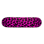 Leopardo rosado patin personalizado