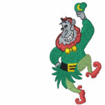 Leprechaun del baile sudadera con capucha bordada