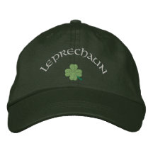 Leprechaun St Patrick Gorra Bordada
