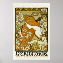L'Ermitage - poster de Nouveau del arte de Paul Be