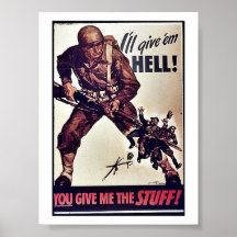 ¡Les daré infierno! Posters